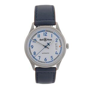 Bell & Ross BRV1-92-S Racing Bird Limited White Dial 38.5mm Men's Watch